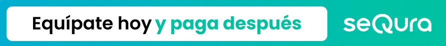 Equípate hoy y paga después con seQura