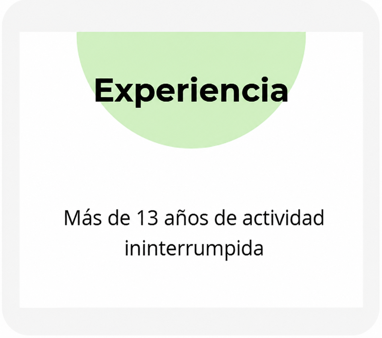 Experiencia