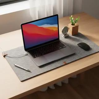 Portátil sobre un escritorio